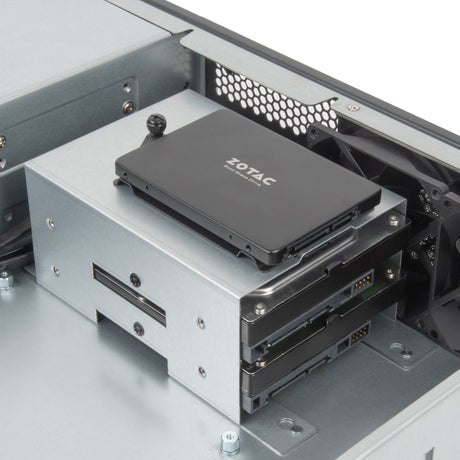 Silverstone SST-RM23-502-Mini-Rack-Gehäuse (schwarz)