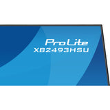 Iiyama prolite xb2493hsu-b1 23.8 monitor (zwart (mat), 120 hz, hdmi, displayport, usb, audio)