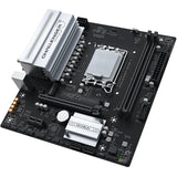 Maxsun ms-challenger h810m-k wifi socket 1851 moederbord (zwart, gb-lan, wlan, bt, sound, µatx)