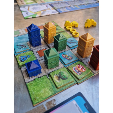 999games 999 Games Städte Brettspiel (Niederländisch, 2 – 4 Spieler, 30 Minuten, ab 10 Jahren)