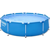 Bestway Schwimmbad Steel Pro Set rund 305 (blau, inkl. Filterpumpe (220-240V))