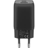 Goobay USB-C Schnellladegerät Nano (65 W) und USB-C Textilkabel