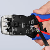 Knipex Krimptang für westliche Stecker 975112
