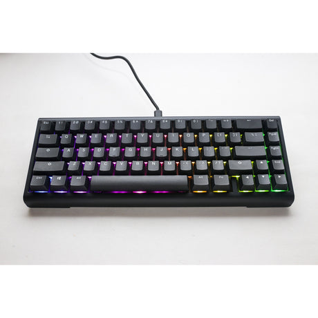 Ducky Projectd Tinker 65 mit QMK über mechanische RGB-Tastatur (Schwarz, US-Layout (QWERTY), Cherry MX Red, 65 %, RGB-LEDs, Double-Shot-PBT, Hot-Swap-fähig, Dichtungsmontage)