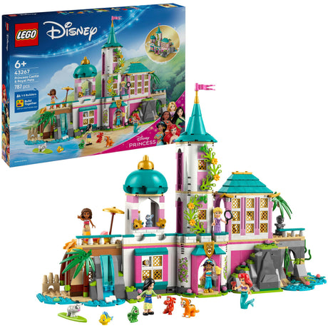 Lego Disney 43267 Prinzessinnenschloss und königliche Haustiere