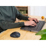 Trust Fyda kabellose Maus (schwarz, 800–2400 dpi)