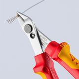 Knipex Elektronik Super Knips® VDE 78 06 125 Elektronikzange (rot gelb)