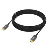 Club 3D Ultra High Speed AOC HDMI 2.1 zertifiziertes unidirektionales Kabel Stecker-Stecker (Schwarz, 10 Meter, 4K 120 Hz, 8K 60 Hz, 48 Gbit/s)