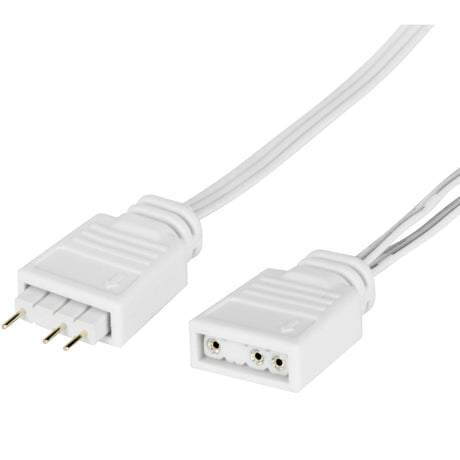 Silverstone Vista 140 ArGB Gehäuselüfter (weiß, 140 x 140 x 25 mm, PWM)