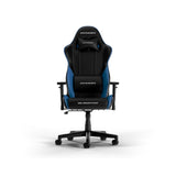 Dxracer gladiator l black blue pvc leather gamestoel (zwart blauw)