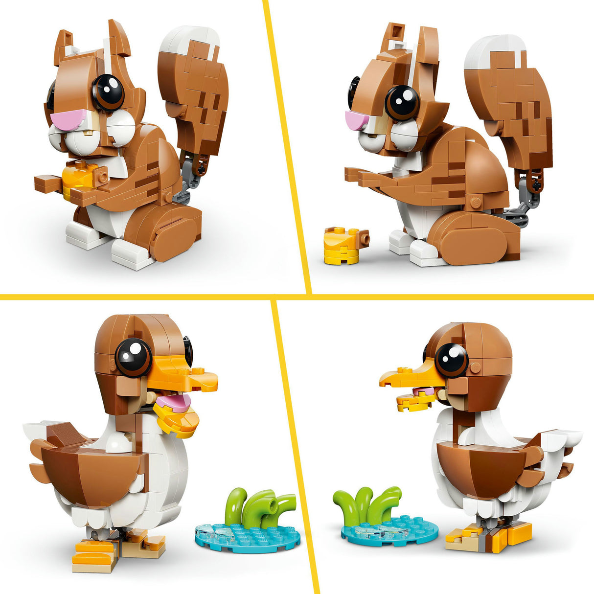 Lego Creator 31382 süßer tierischer verspielter Welpe