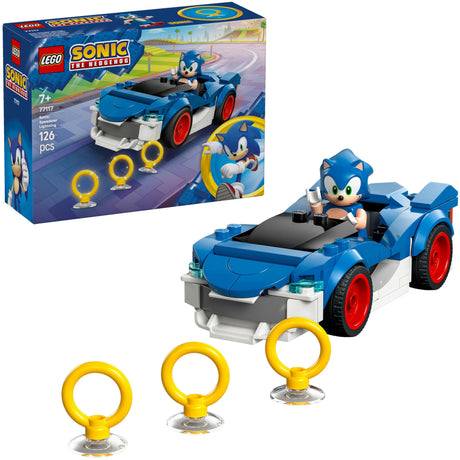 Lego Sonic the Hedgehog 77117 Sonic Car: Speed Star Lightning