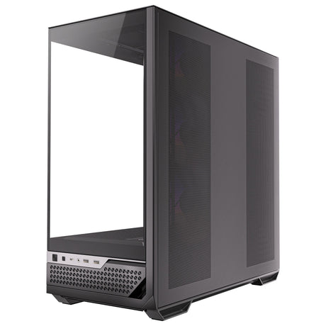 Antec c7 argb Midi-Tower-Gehäuse (schwarz | 2x USB-A | 1x USB-C | gehärtetes Glas)