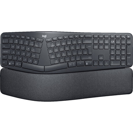 Logitech K860 Ergo-Tastatur (schwarz, 100 %, Bluetooth, US-internationale ISO)