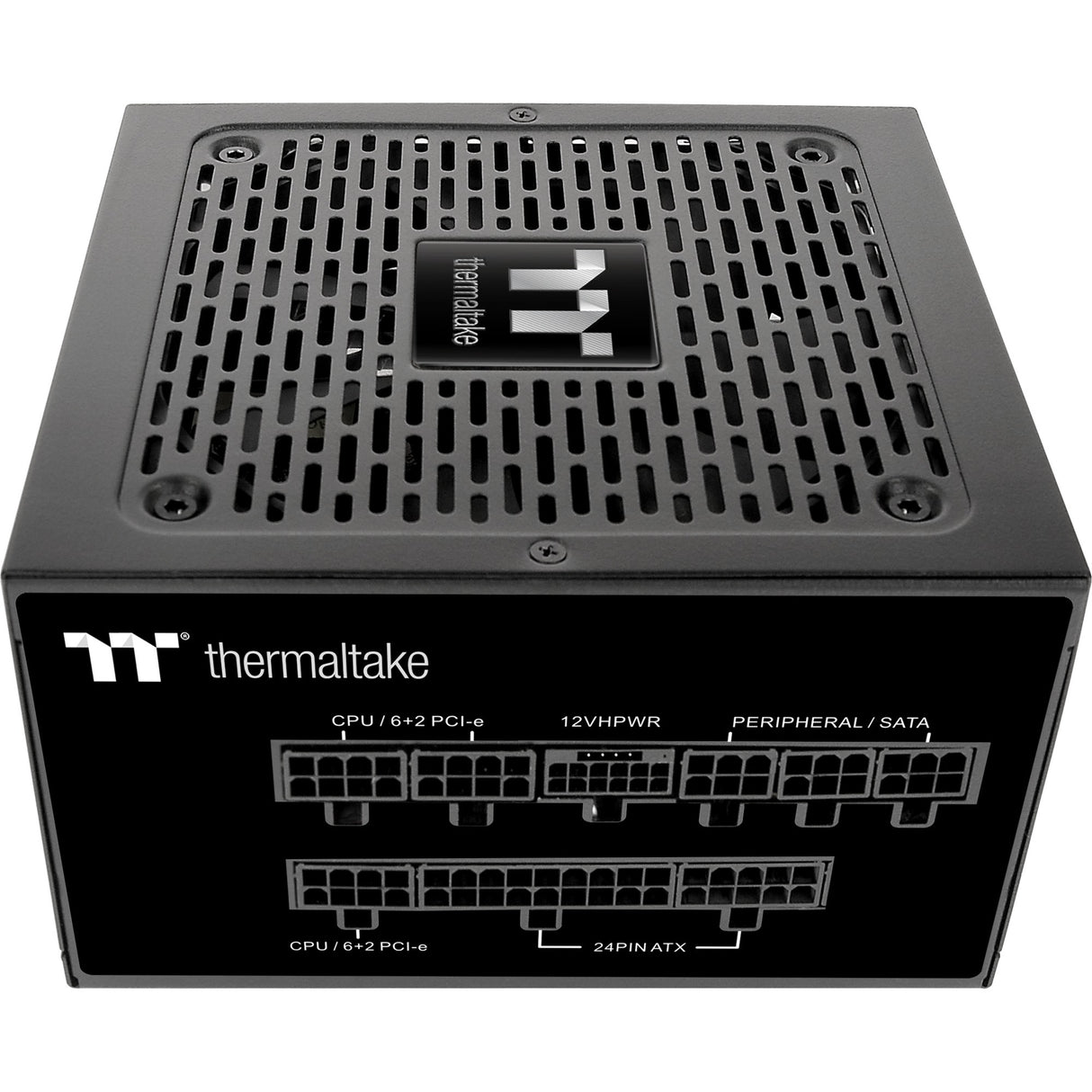 Thermaltake toughpower gf a3 gold - tt premium edition modulaire 650 watt voeding (zwart, 4x pcie)