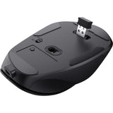 Trust Fyda kabellose Maus (schwarz, 800–2400 dpi)