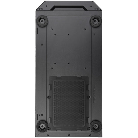Silverstone Fara 514x Midi Tower Gehäuse (schwarz | 2x USB-A | 1x USB-C | RGB | gehärtetes Glas)