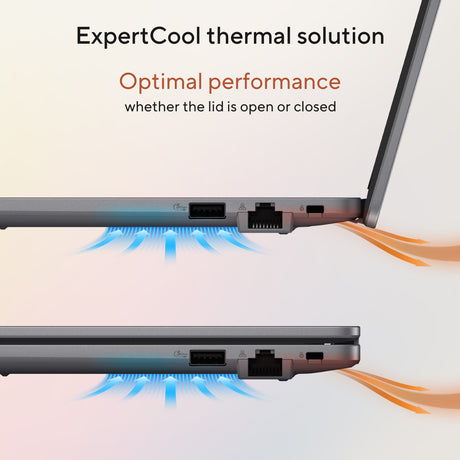Asus expertbook p1 pm1503cda-s70318x 15.6 laptop (grijs | r7 170 | radeon 680m | 16 gb | 512 gb ssd)