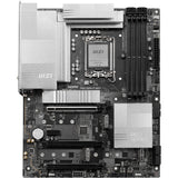 MSI Pro Z890-P WiFi Socket 1851 Mainboard (Schwarz Silber, RAID, 5GB-LAN, WiFi 7, BT, Sound, ATX)