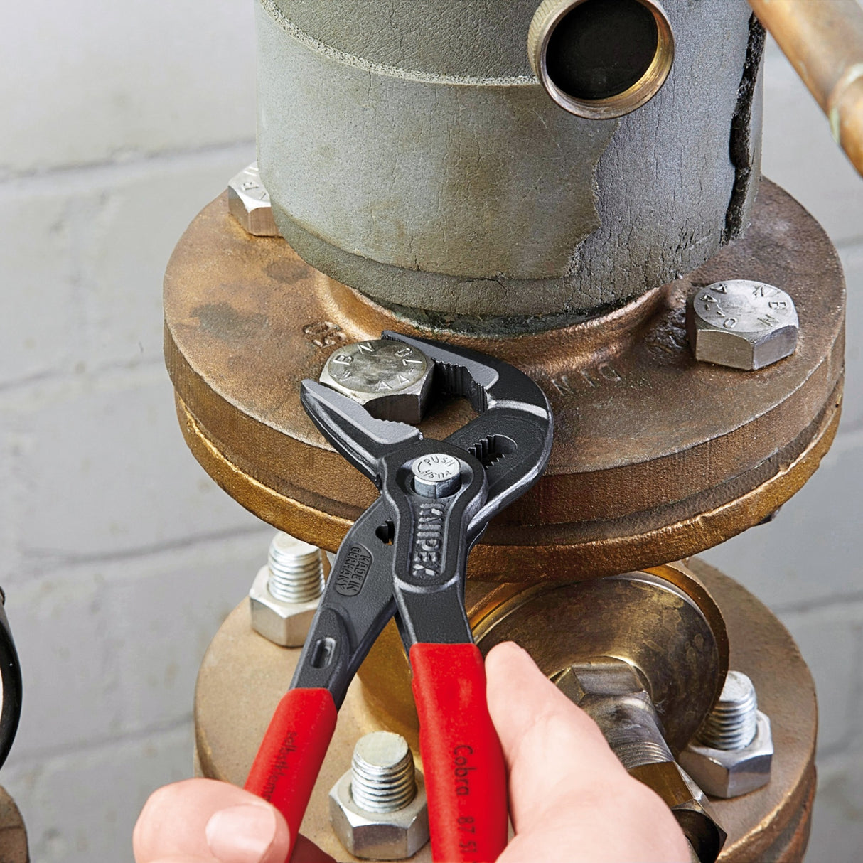 Knipex Wasserpumpenzange Cobra extra schmal 250 mm - 8751250