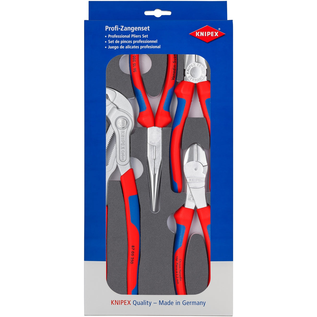 Knipex Knipex -Saides Set Basic Chrom 00 20 01 V17