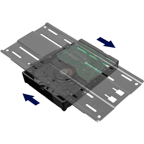Silverstone sst-ml10b htpc-gehäuse (schwarz | 2x usb-a)