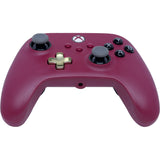Powera Advantage Plus Kabelgebundener Controller für Xbox Series X|s – Ruby (Dunkelrot, Xbox Series X|s, Xbox One, PC)