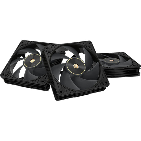 Asus proart pf120 Lüfter – Dreierpack Gehäuselüfter (schwarz, 3 Stück, 120 x 120 x 28 mm, 3 Stück)