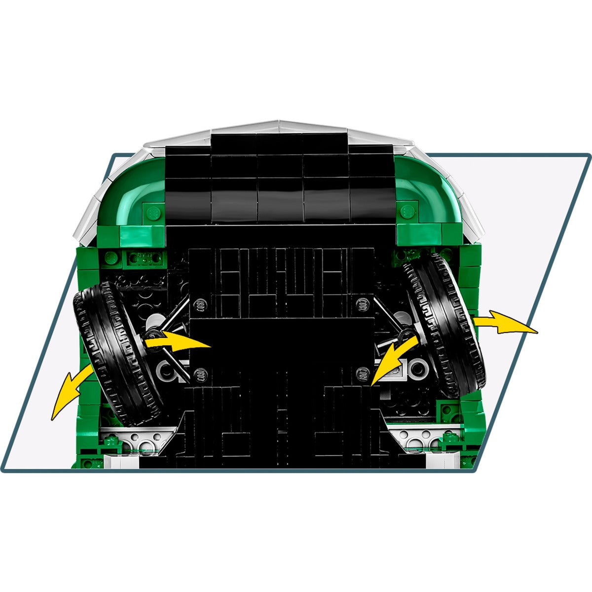 Cobi citroen ds 19 1956 constructiespeelgoed (schaal 1:12)
