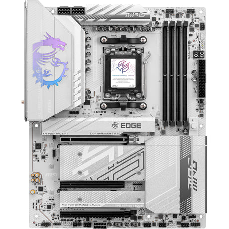 MSI MPG B850 Edge Ti WiFi Sockel AM5 Mainboard (RAID, 5GB-LAN, WiFi 7, BT, Sound, ATX)