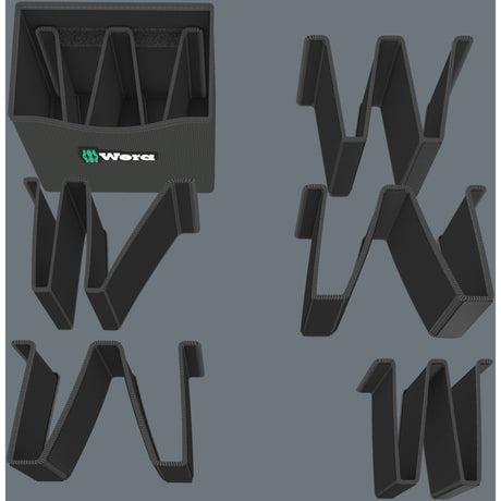 Wera 2go 4 Werkzeugtragetasche (schwarz)