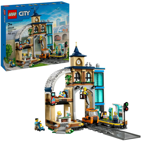 Lego® City Hauptbahnhof, Konstruktionsspielzeugset – 60469