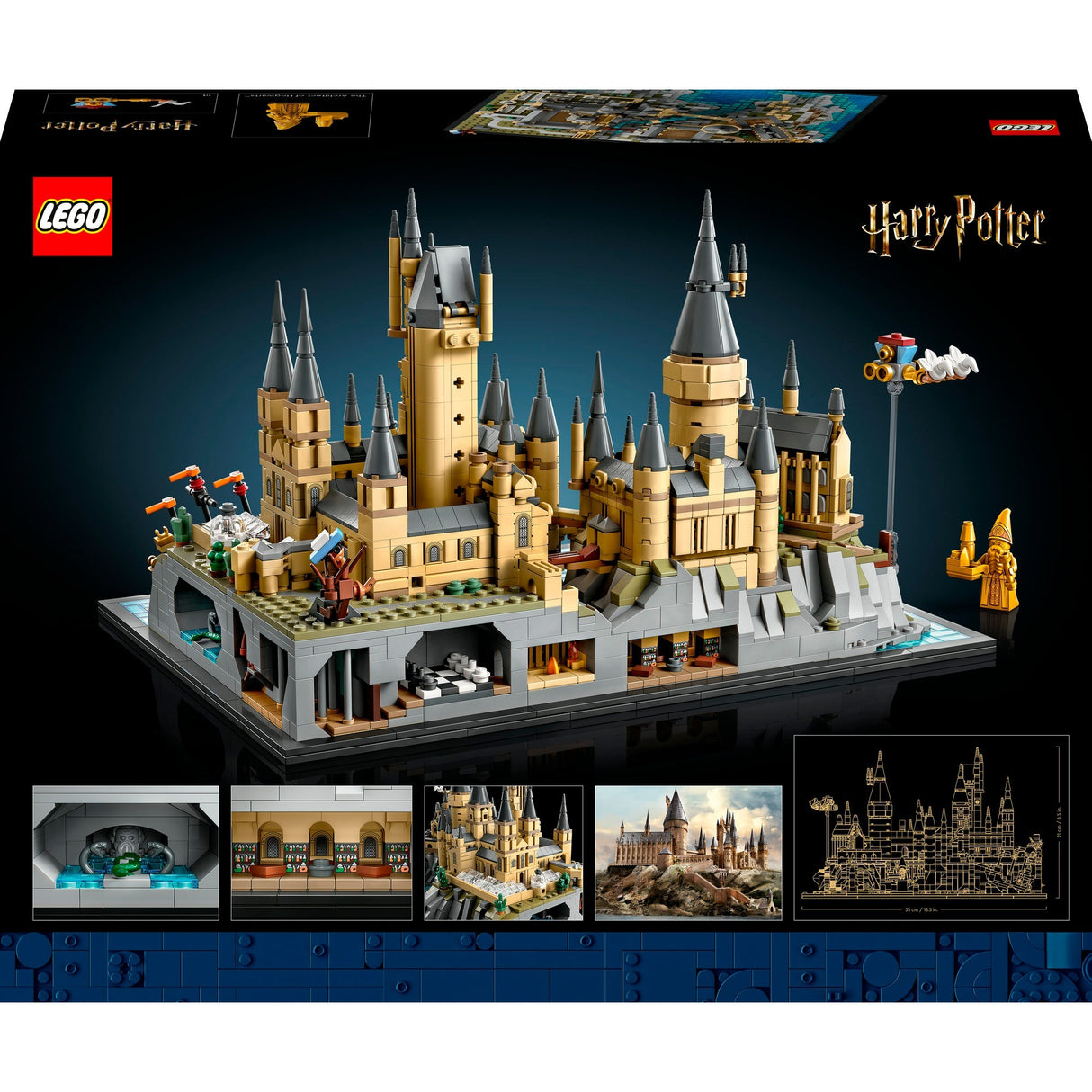 Lego Harry Potter Hogwarts Schloss und Gelände großes Set für Erwachsene – 76419