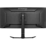 Iiyama G-Master Red Eagle GCB3484WQSU-B1 34 gebogener Ultrawide-Gaming-Monitor (schwarz, 2x HDMI, Display-Port, 2x USB-A, USB-B, 2x USB-C, 180 Hz)