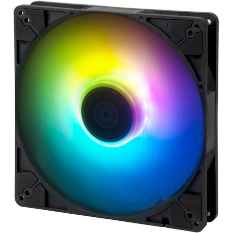 Silverstone Air Penetrator 184i ArGB Gehäuselüfter (schwarz, 180 x 180 x 32 mm, PWM)