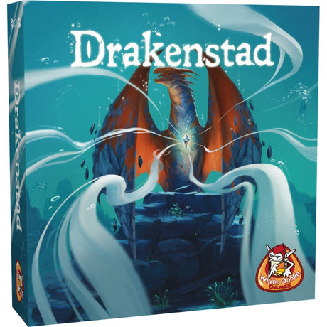White Goblin Games Dragon City Brettspiel (Niederländisch, 2 Spieler, 20 Minuten, ab 8 Jahren)