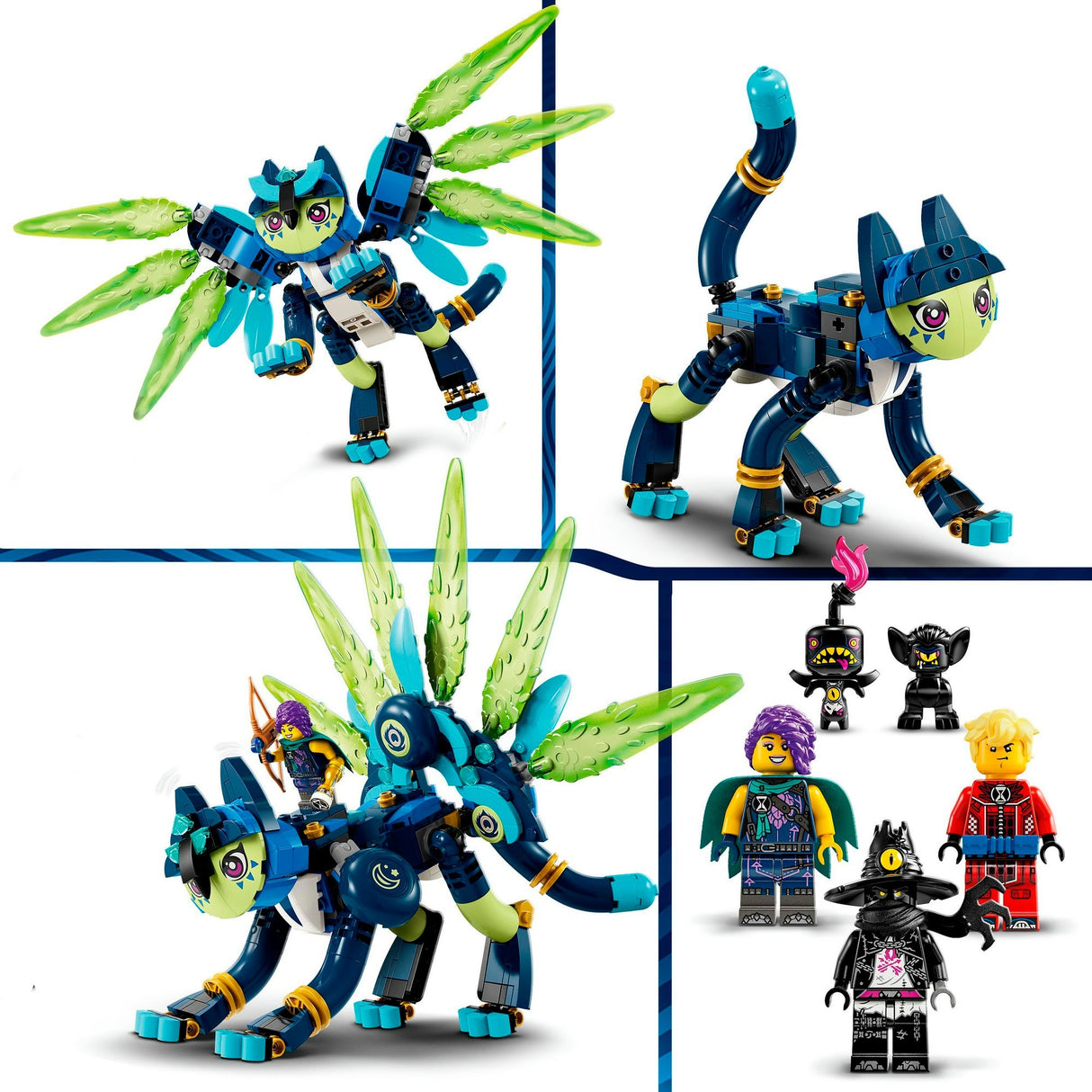 Lego Lego Dreamzzz 71476 Zoey und Zian de Kattenuil