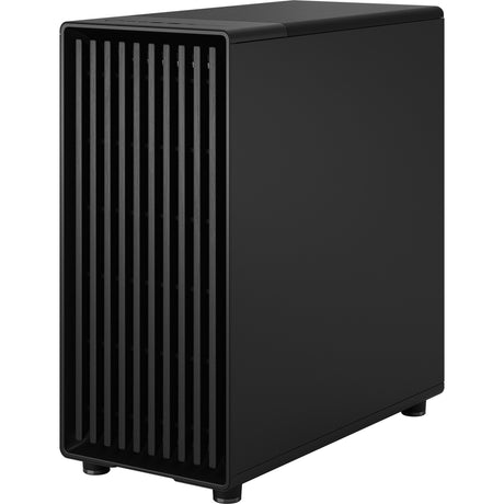 Fractal Design North – Momentum Edition Midi-Tower-Gehäuse (schwarze Holzfarbe | 2x USB-A | 1x USB-C | gehärtetes Glas)