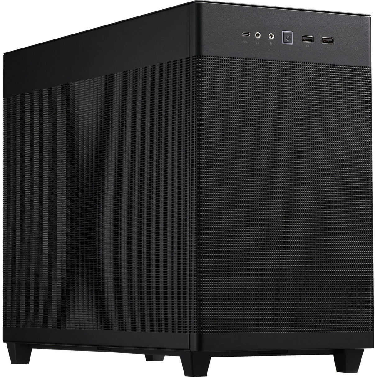 Asus Prime AP201 Mini-Tower-Gehäuse (schwarz | 2x USB-A | 1x USB-C)