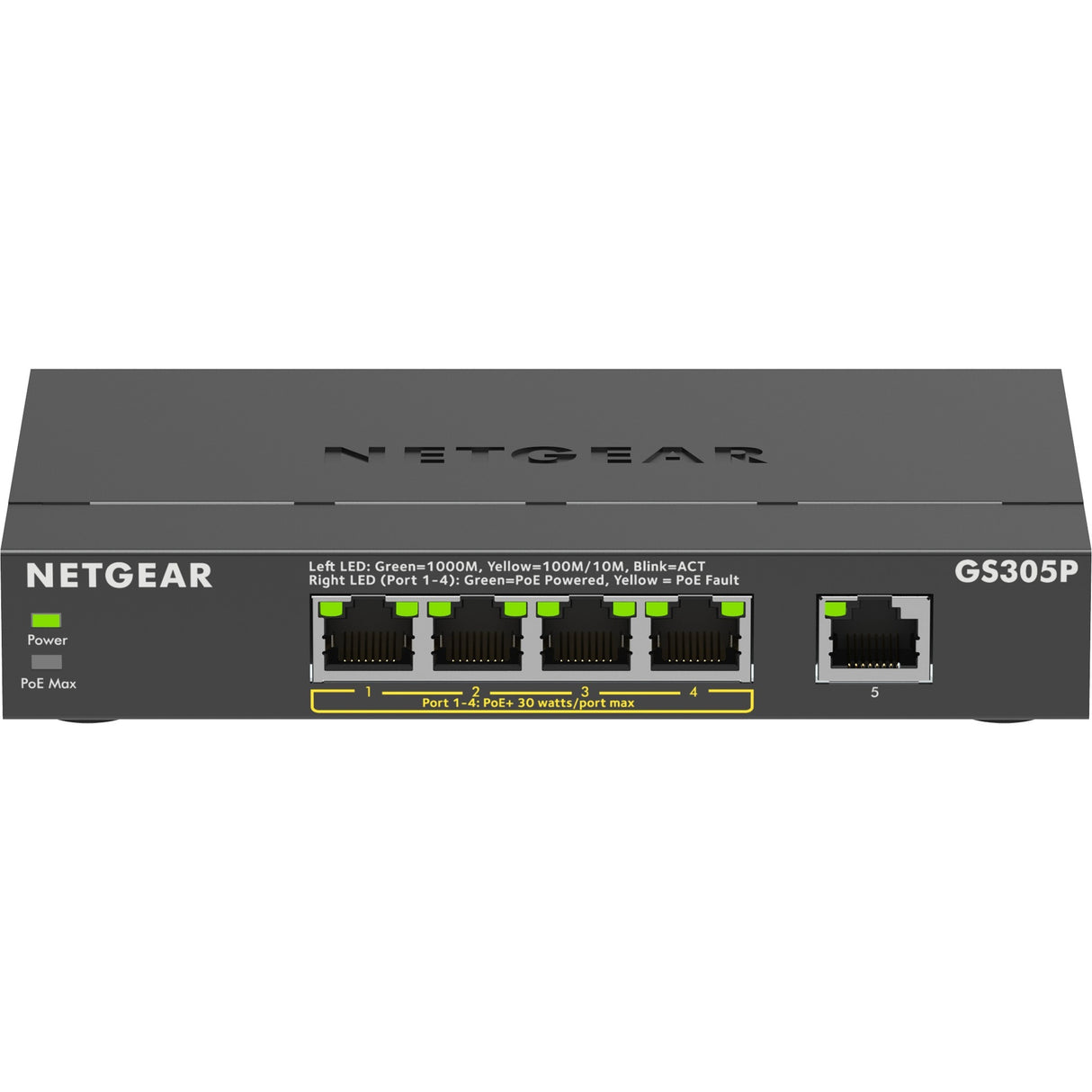 Netgear 5-Port-PoE+-Gigabit-Ethernet-Soho-Unmanaged-Switch