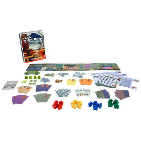 999Games 999 Games Das weiße Schloss von Himeji: Matcha-Erweiterungsbrettspiel (Erweiterung, Niederländisch, 1 – 4 Spieler, 80 Minuten, ab 12 Jahren)