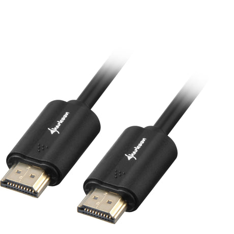 Sharkoon HDMI 2.0 Kabel (schwarz, 10 Meter, 4k)