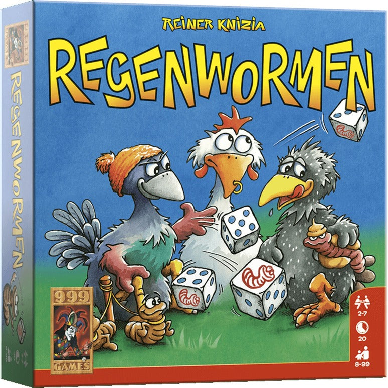 999Games Dobbel -Spiel Randworms (NL)