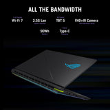 Asus rog strix g16 g615lp-s5016w 16 gaming laptop (zwart grijs | core ultra 9 275hx | rtx 5070 | 32 gb | 1tb ssd)