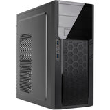 Silverstone sst-ps13b Midi-Tower-Gehäuse (schwarz | 2x USB-A)
