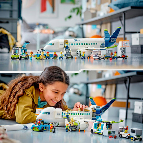 Lego City Passagierflugzeug-Spielzeugset – 60367