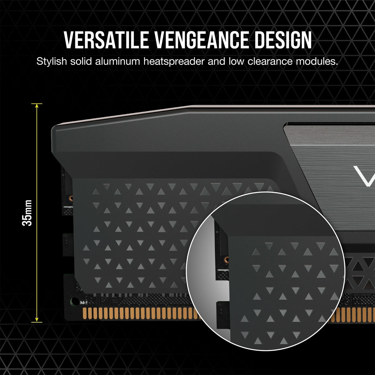 Corsair Vengeance 32 GB DDR5-6000 (2x 16 GB) RAM (schwarz, cmk32gx5m2b6000c38, xmp 3.0)