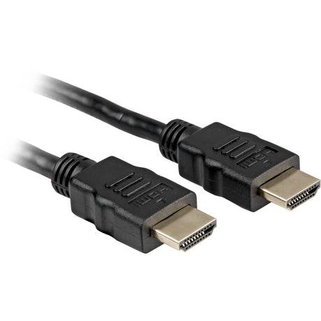 Sharkoon High-Speed-HDMI-Kabel mit Ethernet (schwarz, 5 Meter, 4k, vergoldet)