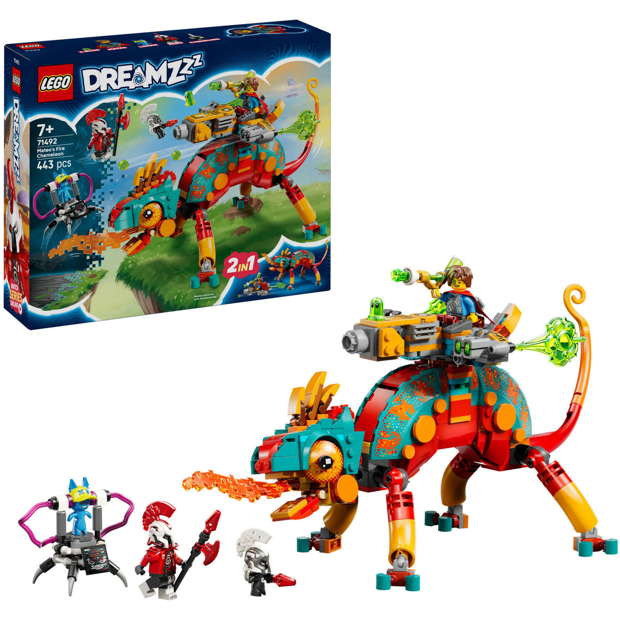 Lego Dreamzzz 71492 Mateos Feuerchamäleon