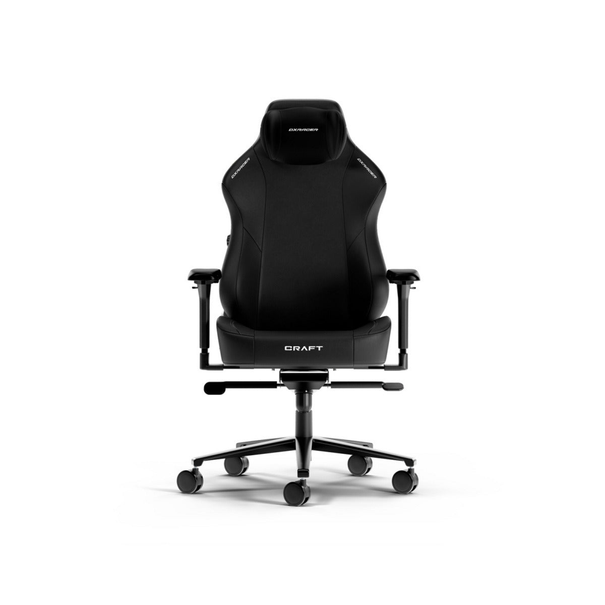 Dxracer craft xl black epu leather gamestoel (zwart)